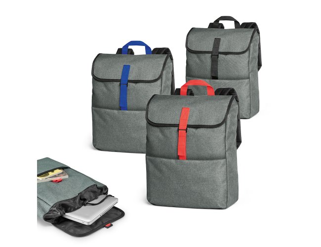 Mochila para notebook. 600D de alta densidade. Compartimento principal
