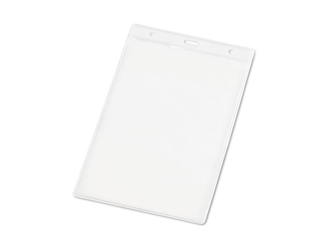 Porta crachs. PVC.     110 x 170 mm