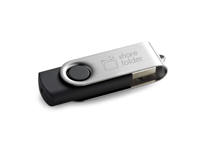 Pen drive. Interface 3.0. Capacidade: 16GB.     56 x 19 x 10 mm