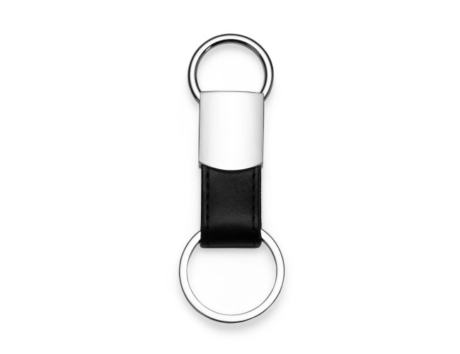 Chaveiro Metal com Couro