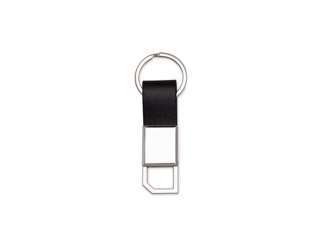 Chaveiro Metal com Couro