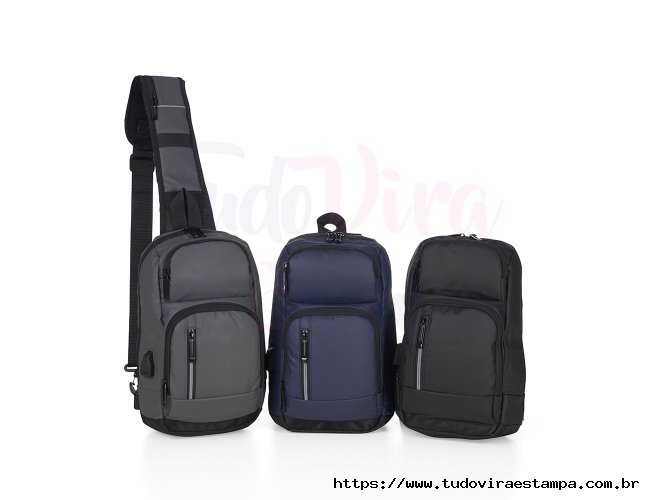 Mochila de Ombro USB